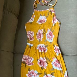 Petite Floral Maxi Dress